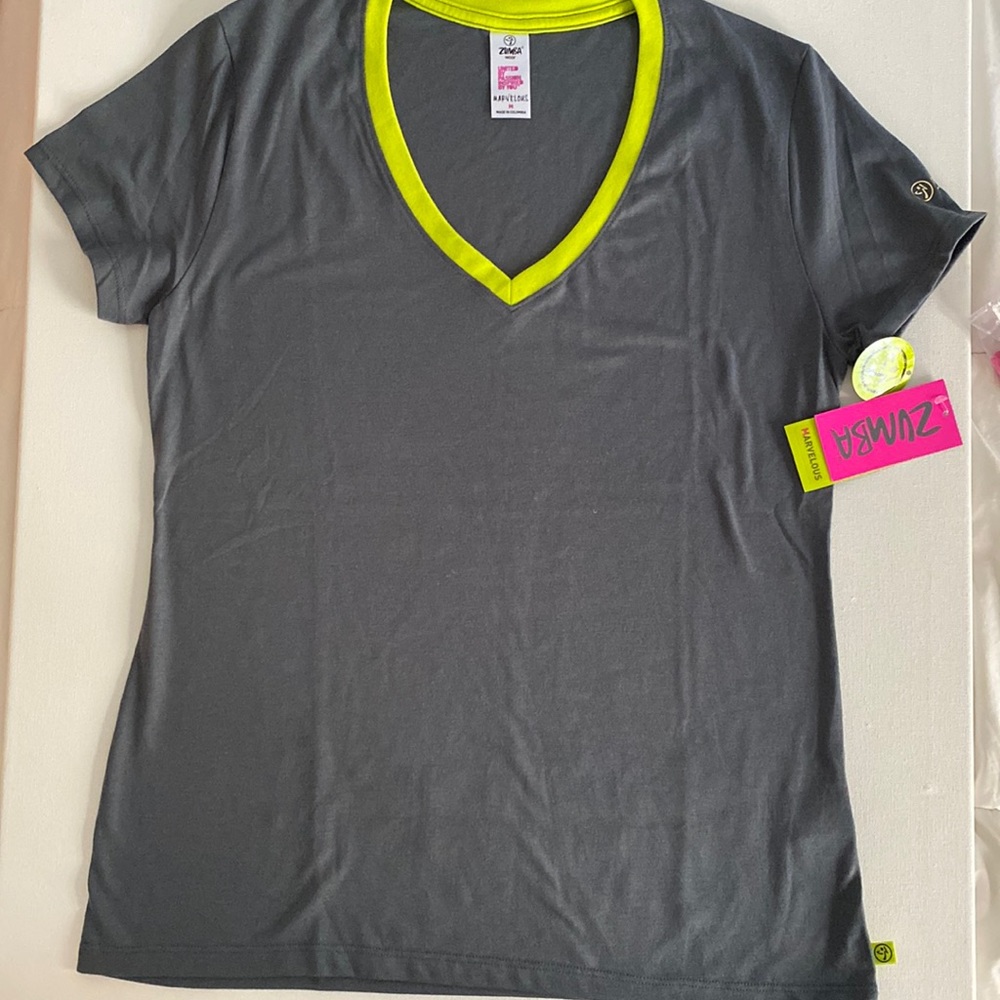 Dip it low V-neck. Dark N Dirty Slate